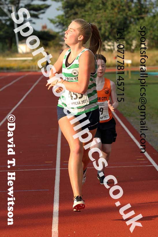 800 metres, 2021 North East Grand Prix 6, Monkton, Wednesday, August 4th. Photo: David T. Hewitson/Sports for All Pics